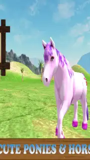 Pony Horse Simulator Kids 3D скриншот 15