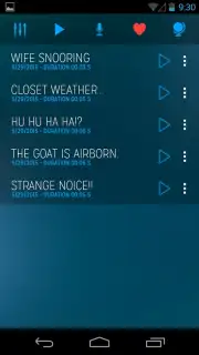 Sleep Talk Recorder скриншот 2
