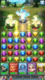 Dragon Strike: Puzzle RPG скриншот 5