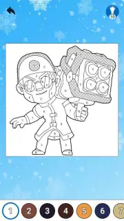 Coloring Brawl Stars скриншот 5