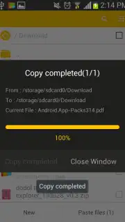 dodol File Explorer скриншот 2