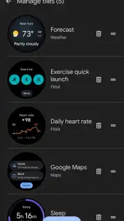 Google Pixel Watch скриншот 4
