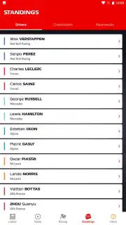 Official F1 ® App скриншот 19