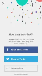 Unroll.Me скриншот 2