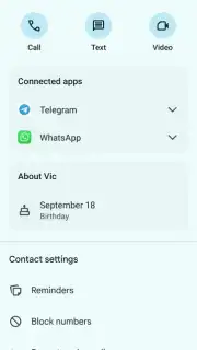 Google Contacts скриншот 4
