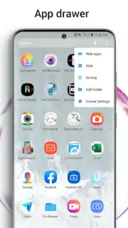 Cool S20 Launcher Galaxy OneUI скриншот 4