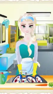 Gina-House Cleaning Games скриншот 2