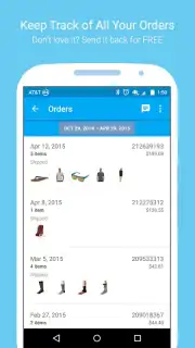 Zappos скриншот 2