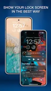Lock Screen iOS 16 скриншот 8
