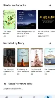 Google Play Books скриншот 2