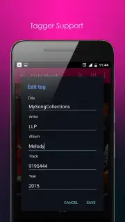 Музыкальный плеер скриншот 4