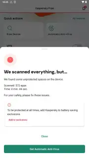 Kaspersky Antivirus & VPN скриншот 9