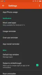 App Usage скриншот 7