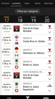 Telemundo Deportes скриншот 8