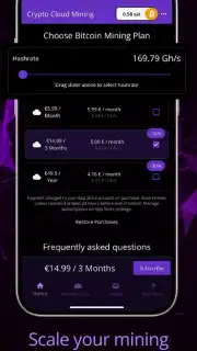 Bitcoin Mining (Cloud Mining Crypto) скриншот 1