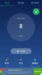 Pedometer Step Counter скриншот 7