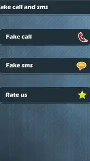 Fake call and sms скриншот 3