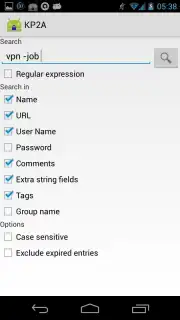 Keepass2Android Offline скриншот 3