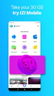IZI: play, listen, watch, call скриншот 5