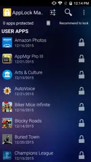 AppLock Master скриншот 7