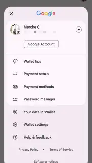 Google Wallet скриншот 6