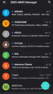 SMS-MMS Manager скриншот 7