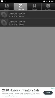 Default Music Player скриншот 2