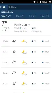 MSN Weather - Forecast and Maps скриншот 2