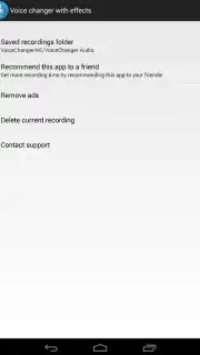 Voice Changer With Effects скриншот 1