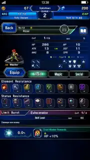 FINAL FANTASY BRAVE EXVIUS (JP) скриншот 11