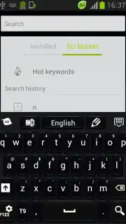 Black Style Keyboard скриншот 5