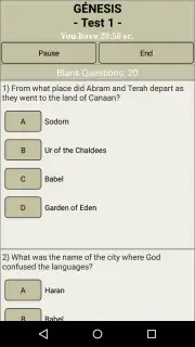 The bible quiz game скриншот 7