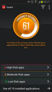 Clueful Privacy Advisor скриншот 2