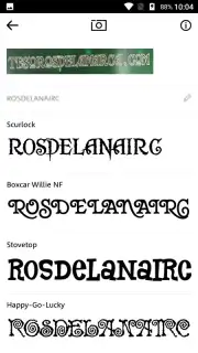WhatTheFont скриншот 6