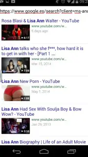Secret Porn Browser скриншот 1
