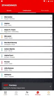 Official F1 ® App скриншот 18
