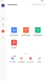 WPS Office скриншот 1