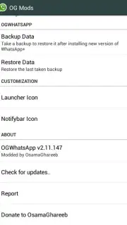 OGWhatsApp скриншот 3