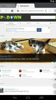 Du Browser for Tablet скриншот 3