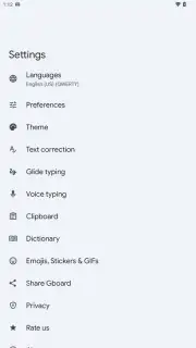 Gboard скриншот 2
