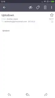 Proton Mail скриншот 3