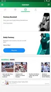 Yahoo Fantasy Sports скриншот 12