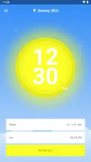 1Muslim: Prayer times, Azan скриншот 1