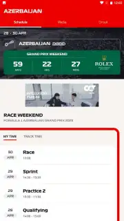 Official F1 ® App скриншот 14