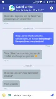 Aquila Messenger for Twitter скриншот 6