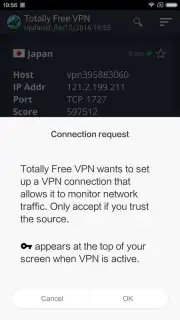 Totally Free VPN скриншот 4