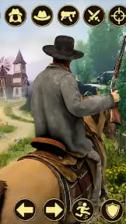 West Cowboy Games Horse Riding скриншот 10