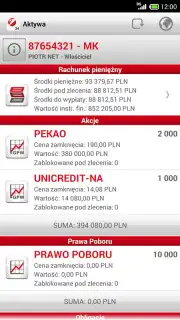 Bank Pekao скриншот 2