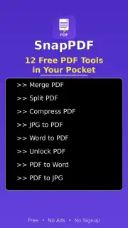 SnapPDF — PDF Tools скриншот 3