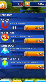 Sonic Dash скриншот 6